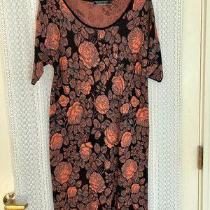 Vintage Peruvian Connection Cotton Sweater Dress Size Medium